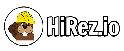 HiRez Logo White